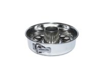 *Cake tin, Bundt bottom, tinplate, available in various sizes:<br>
<br>- FI 220 (TO 092)
<br>- FI 240 (TO 321)
<br>- FI 260 (TO 052)
<br>- FI 280 (TO 261)
<br>- FI 300 (TO 152)