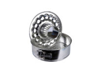 *Cake tin, Bundt bottom, tinplate, available in various sizes:<br>
<br>- FI 220 (TO 112)
<br>- FI 240 (TO 331)
<br>- FI 260 (TO 032)
<br>- FI 280 (TO 271)
<br>- FI 300 (TO 172)